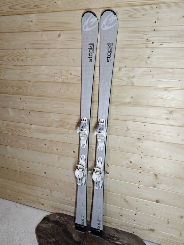 LYŽE STOCKLI SPIRIT MOTION --SWISS MADE-- 163CM